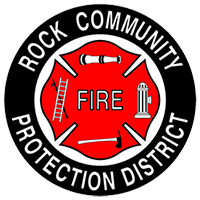 Rock Community Fire Protection District Logo